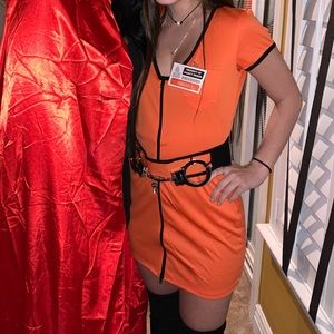 Women’s Prisoner Halloween Costume🎃🕸